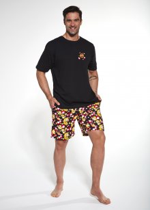 Pánské pyžamo Cornette FUNNY 328/103 | černá | XXL