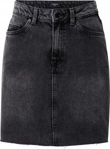VERO MODA Sukně \'Mikky\' černá džínovina