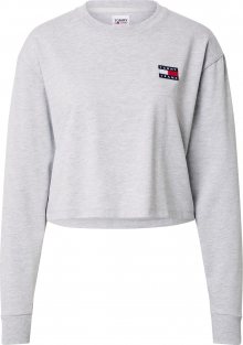 Tommy Jeans Mikina šedá