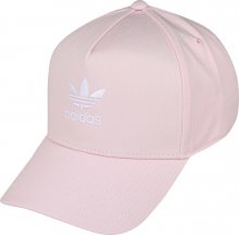 ADIDAS ORIGINALS Kšiltovka \'AC CLSD TRK CRV\' bílá / růžová