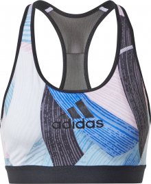 ADIDAS PERFORMANCE Sportovní podprsenka \'NINI SUM\' mix barev / modrá / bílá / černá