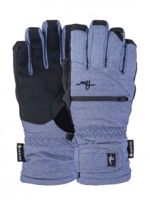 POW Cascadia GTX Short G BLUE NIGHTS zimní prstové rukavice - šedá
