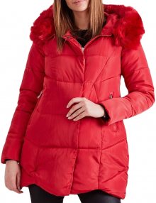 Dámská červená zimní bunda