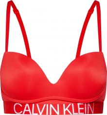 Calvin Klein Underwear Podprsenka oranžově červená