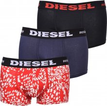 3PACK pánské boxerky Diesel vícebarevné (00ST3V-0ACAM-E5325) M