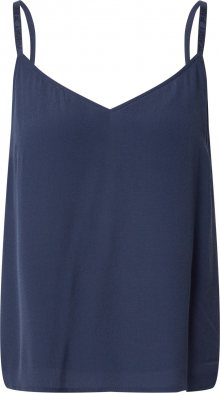 Tommy Jeans Top námořnická modř