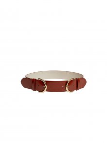 MANGO Opasek \'NOEL\' rezavě hnědá