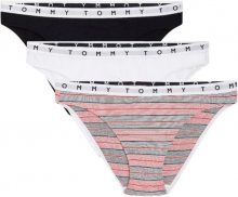 Tommy Hilfiger 3 PACK - dámské kalhotky Bikini Print UW0UW02523-0W2 XS
