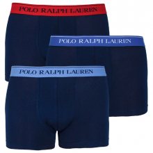 3PACK pánské boxerky Ralph Lauren tmavě modré (714662050007) L Možnost vrácení zboží do 120 dnů!