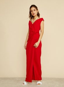 ZOOT červené maxi šaty Lydia - XL