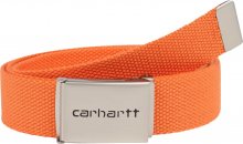 Carhartt WIP Opasek oranžová / stříbrná