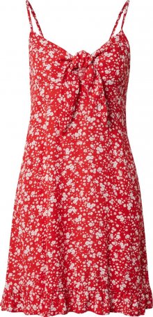 Cotton On Letní šaty \'KIARA\' červená / bílá / pink