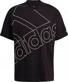 ADIDAS ORIGINALS Funkční tričko černá / bílá