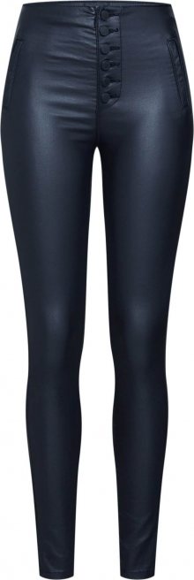 ONLY Kalhoty \'onlROYAL HW COATED BUTTON PANT PNT\' černá