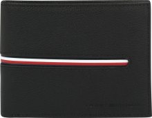 TOMMY HILFIGER Peněženka černá / bílá / červená