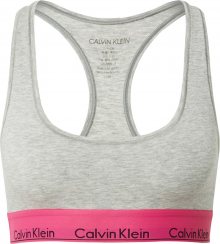 Calvin Klein Underwear Podprsenka šedý melír / pink