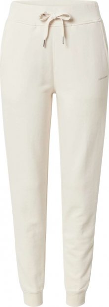 Calvin Klein Jeans Kalhoty krémová / světle béžová