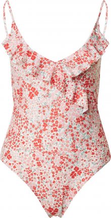 BeckSöndergaard Plavky \'Flofield Frill\' bílá / červená / zelená / růžová / žlutá