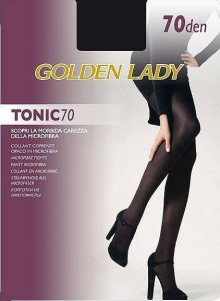 Punčochové kalhoty Golden Lady Tonic 70 den nero 4-L