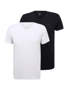 GANT Tričko bílá / černá