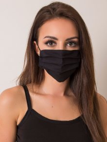 Černá, opakovaně použitelná ochranná maska ONE SIZE