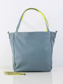 Světle modrá taška s ozdobným řemínkem ONE SIZE