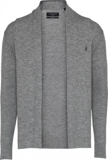 AllSaints Kardigan šedý melír