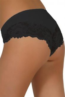 Dámské černé kalhotky Modo 34 | černá | XL
