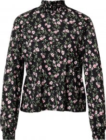 ONLY Tričko \'PELLA\' zelená / pink / černá / bílá