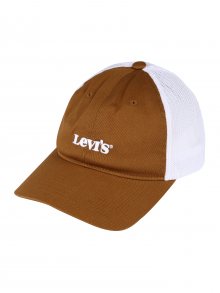 LEVI\'S Kšiltovka bílá / karamelová