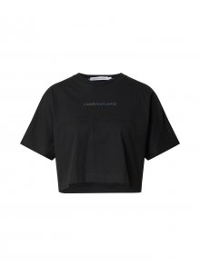 Calvin Klein Jeans Tričko černá / šedá / pastelově zelená / pastelově růžová