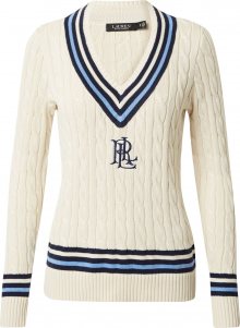 Lauren Ralph Lauren Svetr \'MEREN\' krémová / námořnická modř / světlemodrá