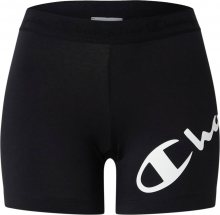 Champion Authentic Athletic Apparel Sportovní kalhoty černá / bílá