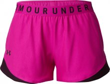 UNDER ARMOUR Sportovní kalhoty pink / bobule