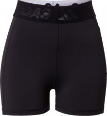 ADIDAS PERFORMANCE Sportovní kalhoty černá / bílá