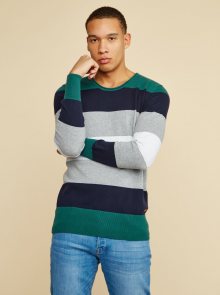 ZOOT zeleno-šedý pánský svetr Matt - XL