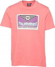 hummel hive Funkční tričko \'FRESH\' starorůžová / fialová / bílá / černá