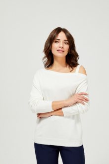 Moodo bílé svetr - XL