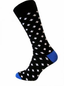 Sesto Senso Finest Cotton model 4m Ponožky 39-42 černo-bílá