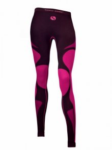 Sesto Senso thermo Actrive kalhoty women černá/bordo XL fialovo-růžová