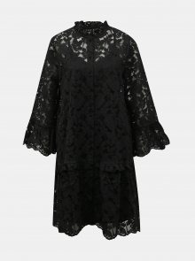 Vero Moda černé šaty Aurelia s krajkou - XL