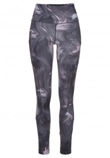 LASCANA ACTIVE Sportovní kalhoty \'Basic Bottoms\' světle fialová / světle růžová / černá