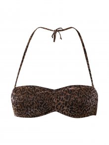 BeckSöndergaard Horní díl plavek hnědá / bronzová / černá