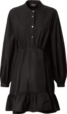 The Kooples Košilové šaty černá