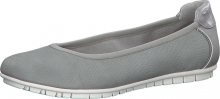 s.Oliver Baleríny stříbrně šedá / šedá