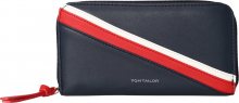 TOM TAILOR Peněženka \'Isabel\' bílá / červená / námořnická modř