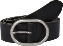 LEVI\'S Opasek \'Calneva\' černá / stříbrná