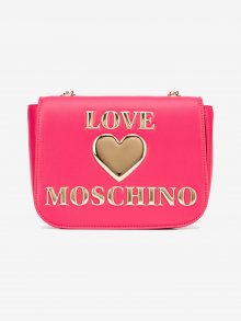 Cross body bag Love Moschino Růžová