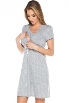 Dámská kojící košile Italian Fashion Radosc šedá | melanž | XL