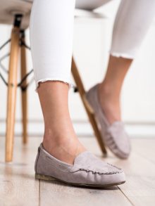 Moderní dámské   mokasíny bez podpatku